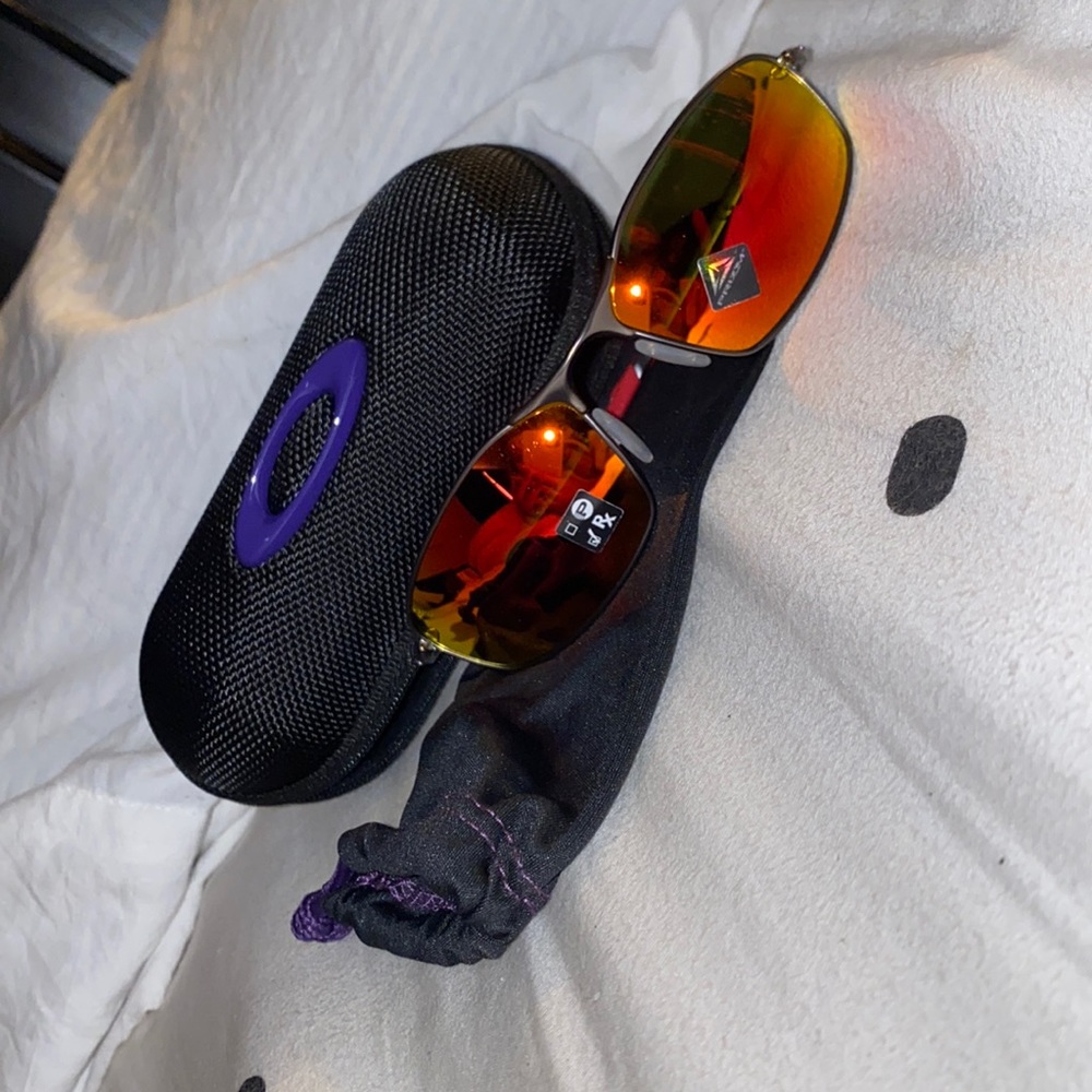 Oakley Whisker w/ Ruby Prizm Polarized Lenses